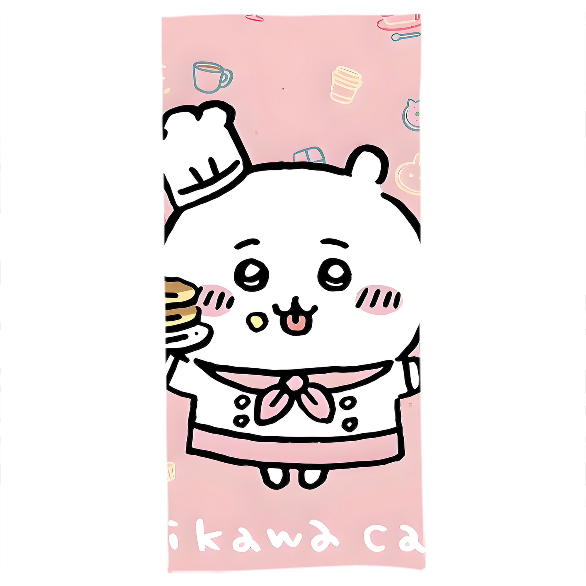 （画像用） ちいかわ Chii-kawa 大判バスタオル 70×140cm 吸水速乾 柔らかい肌触り