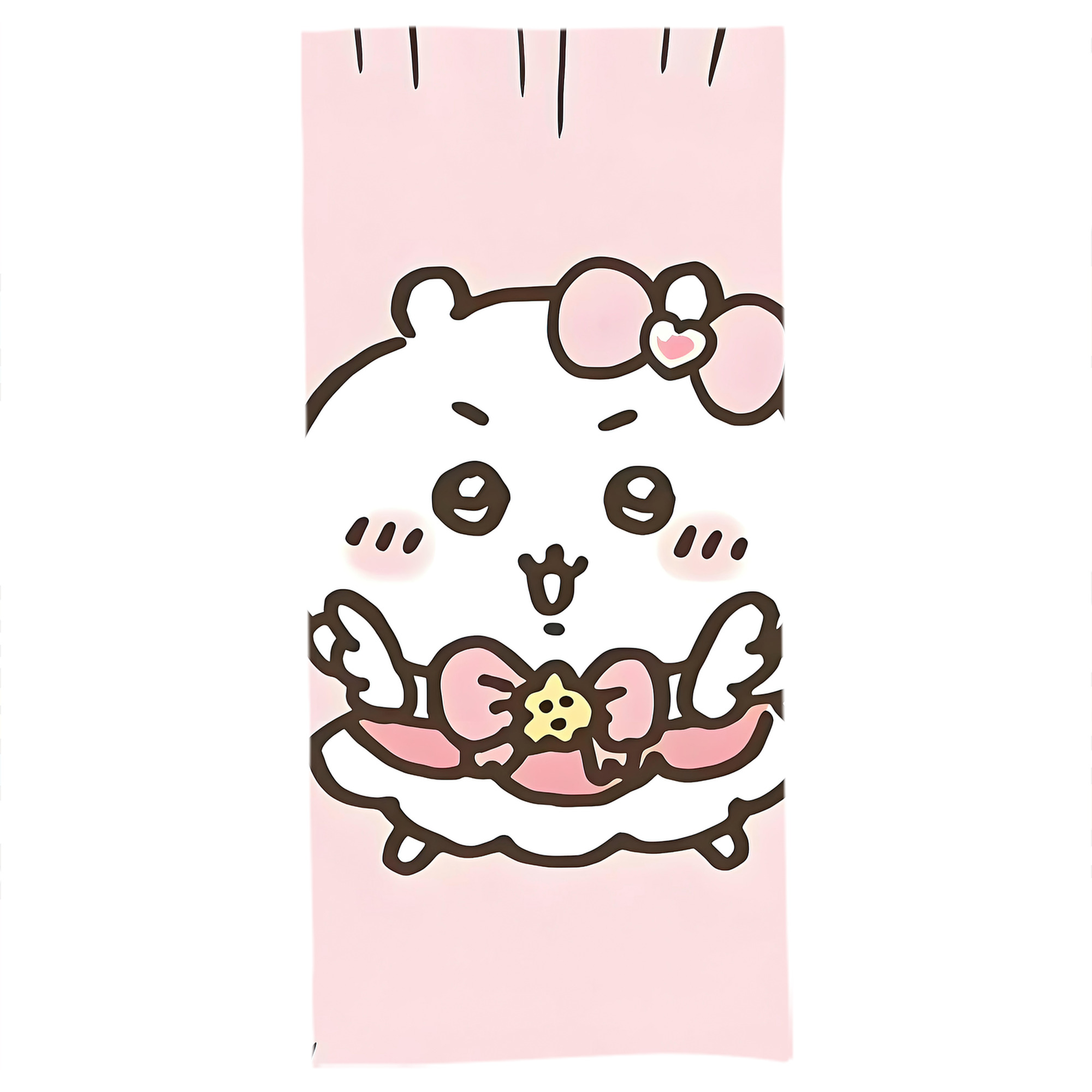（画像用） ちいかわ Chii-kawa 大判バスタオル 70×140cm 吸水速乾 柔らかい肌触り