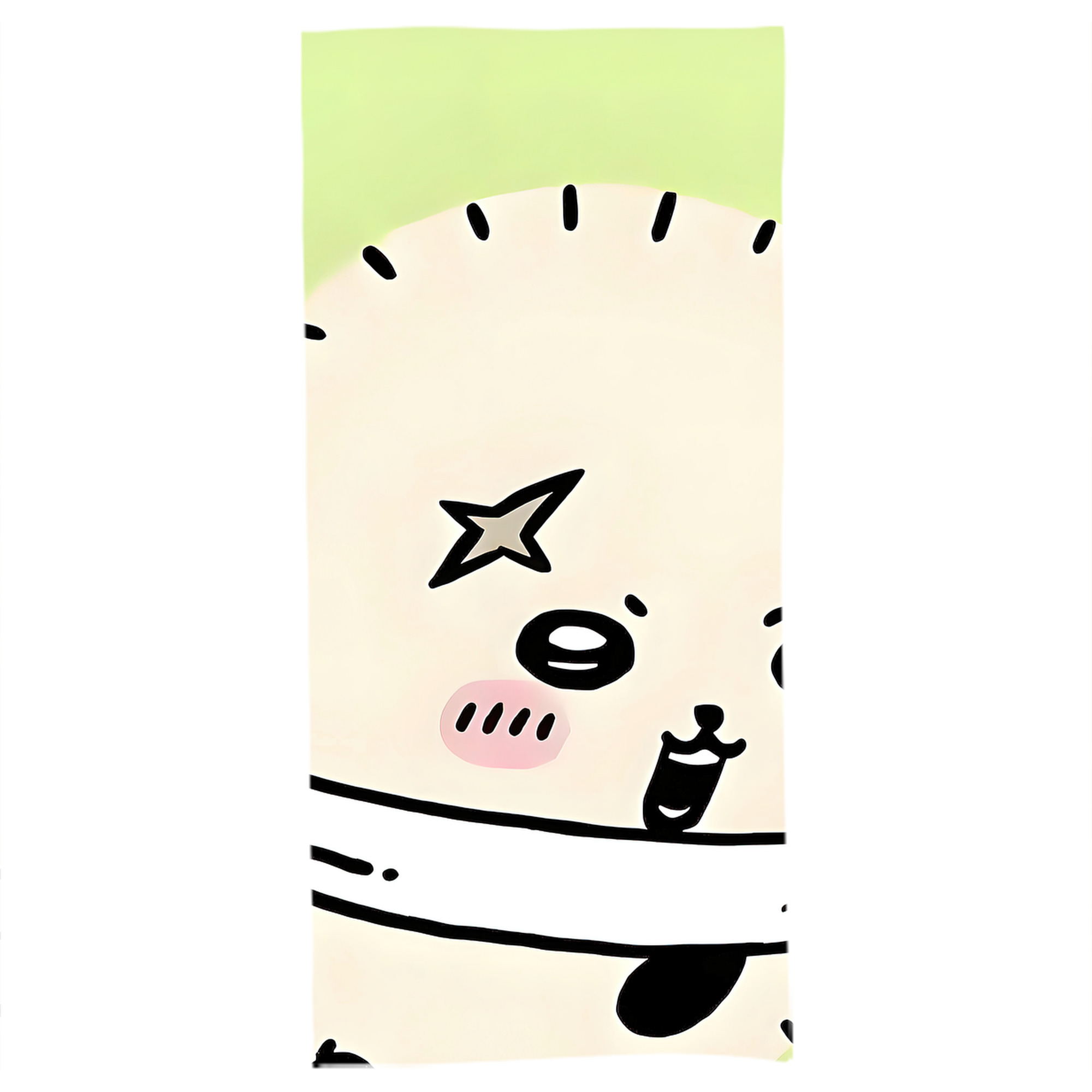 （画像用） ちいかわ Chii-kawa 大判バスタオル 70×140cm 吸水速乾 柔らかい肌触り