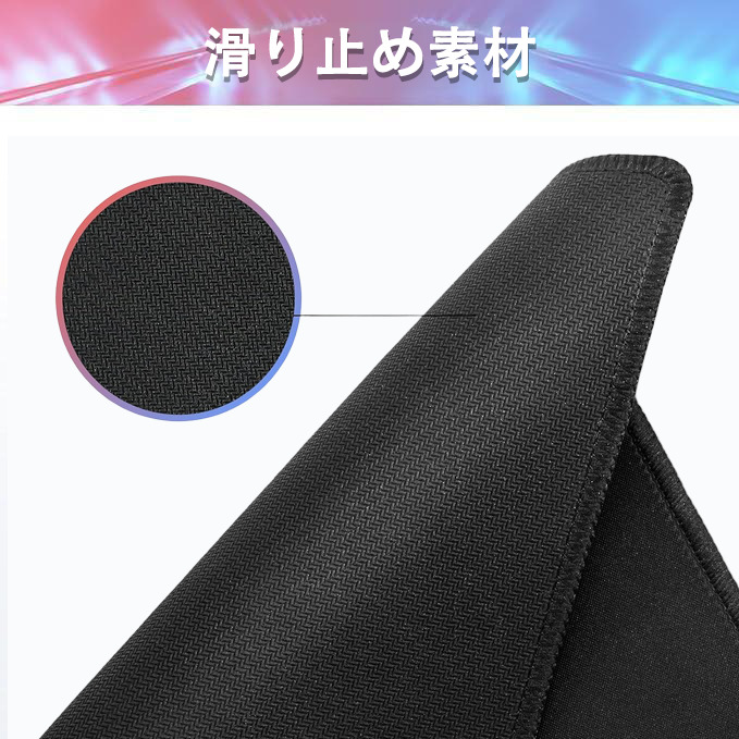 ちいかわ Chii-kawa マウスパッド ステッチ加工 ラバー素材 防水 滑り止め 超薄型 ゲーミング/オフィス対応