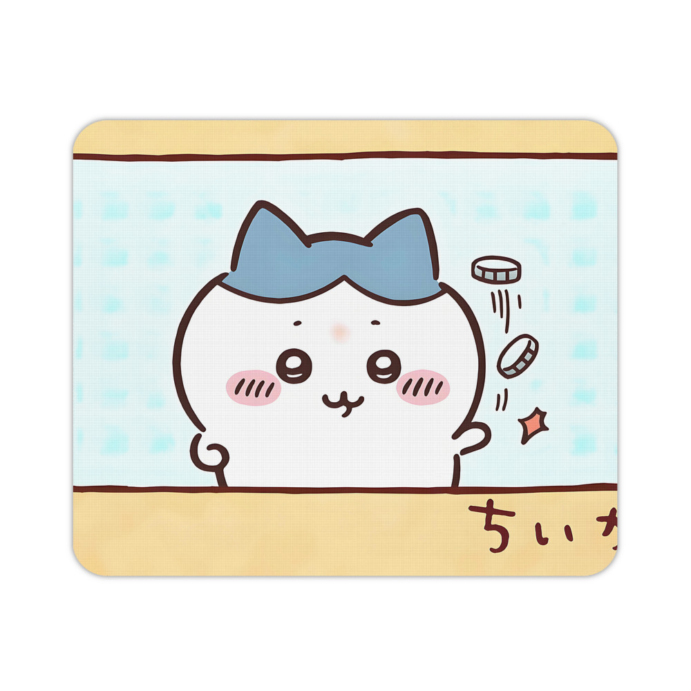 （画像用） ちいかわ Chii-kawa マウスパッド ステッチ加工 ラバー素材 防水 滑り止め 超薄型 ゲーミング/オフィス対応