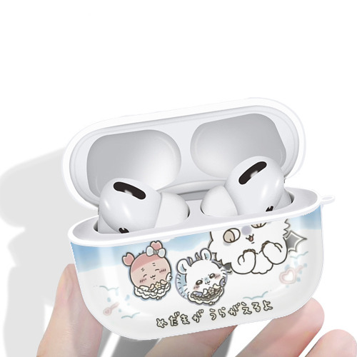 ちいかわ Chii-kawa 【AirPods Pro用】ハードシェル保護ケース 耐衝撃・防指紋・カラビナ付き商品仕様
