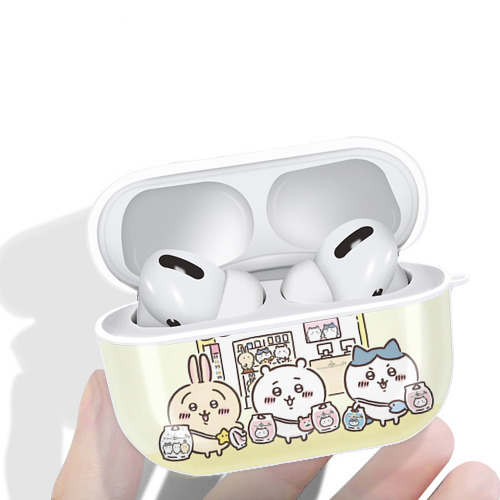 ちいかわ Chii-kawa 【AirPods Pro用】ハードシェル保護ケース 耐衝撃・防指紋・カラビナ付き商品仕様
