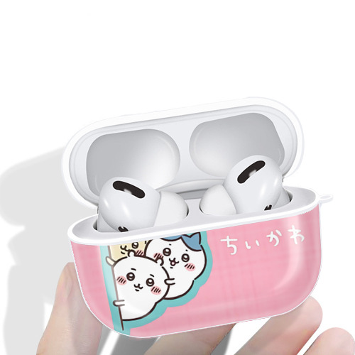 ちいかわ Chii-kawa 【AirPods Pro用】ハードシェル保護ケース 耐衝撃・防指紋・カラビナ付き商品仕様