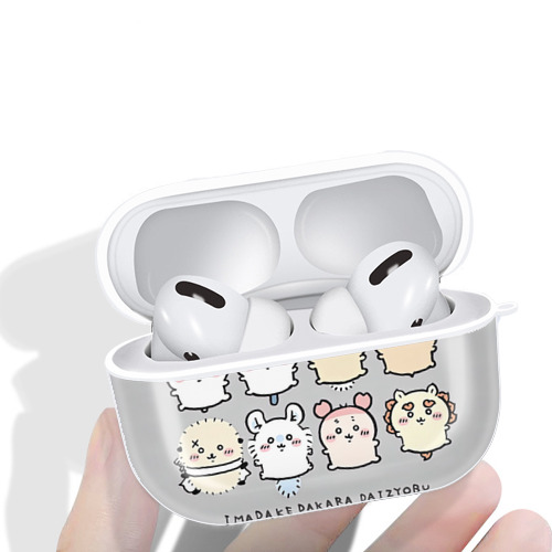 ちいかわ Chii-kawa 【AirPods Pro用】ハードシェル保護ケース 耐衝撃・防指紋・カラビナ付き商品仕様