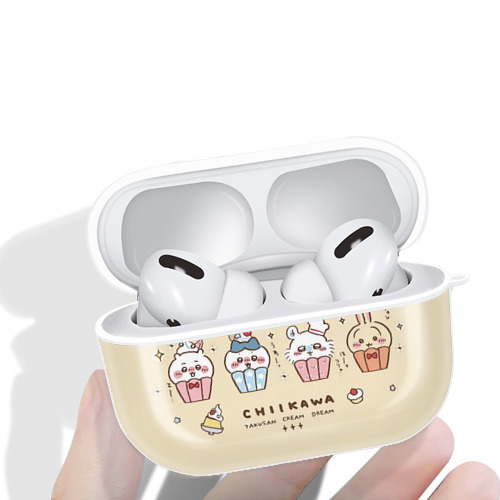 ちいかわ Chii-kawa 【AirPods Pro用】ハードシェル保護ケース 耐衝撃・防指紋・カラビナ付き商品仕様