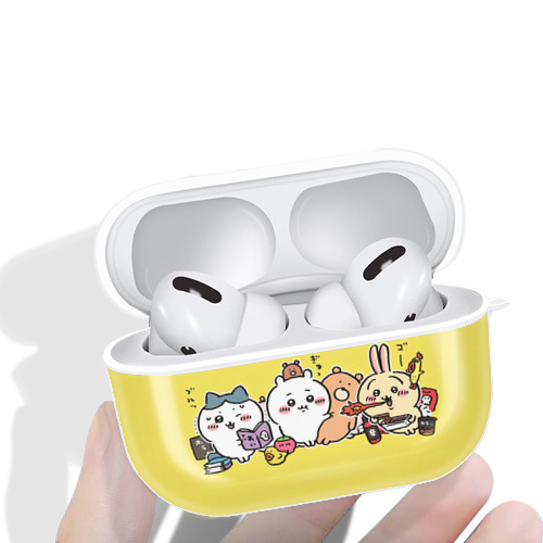 ちいかわ Chii-kawa 【AirPods Pro用】ハードシェル保護ケース 耐衝撃・防指紋・カラビナ付き商品仕様