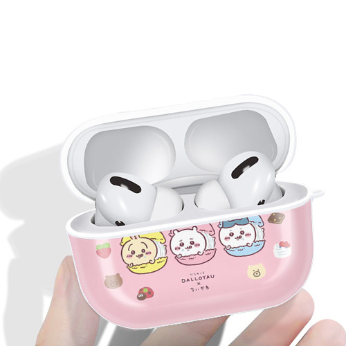 ちいかわ Chii-kawa 【AirPods Pro用】ハードシェル保護ケース 耐衝撃・防指紋・カラビナ付き商品仕様