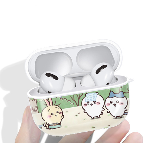 ちいかわ Chii-kawa 【AirPods Pro用】ハードシェル保護ケース 耐衝撃・防指紋・カラビナ付き商品仕様