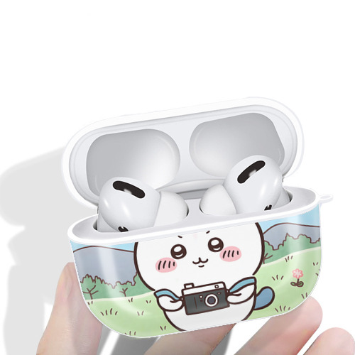 ちいかわ Chii-kawa 【AirPods Pro用】ハードシェル保護ケース 耐衝撃・防指紋・カラビナ付き商品仕様