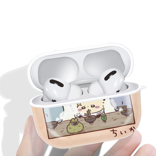 ちいかわ Chii-kawa 【AirPods Pro用】ハードシェル保護ケース 耐衝撃・防指紋・カラビナ付き商品仕様