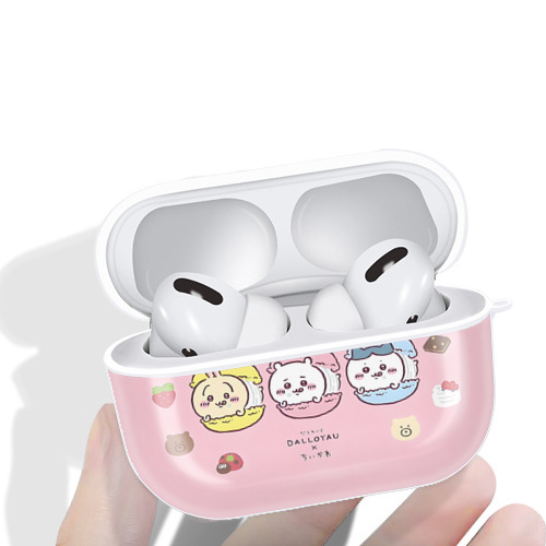 ちいかわ Chii-kawa 【AirPods Pro用】ハードシェル保護ケース 耐衝撃・防指紋・カラビナ付き商品仕様