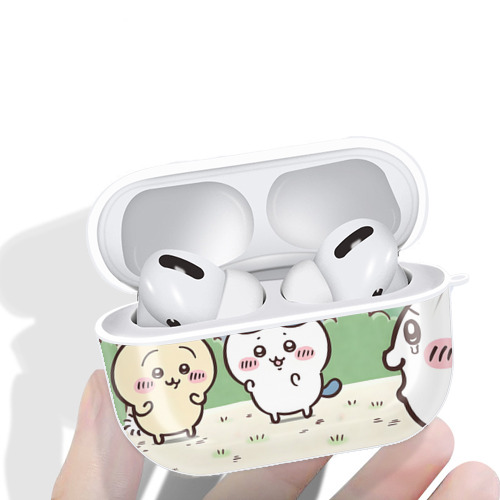 ちいかわ Chii-kawa 【AirPods Pro用】ハードシェル保護ケース 耐衝撃・防指紋・カラビナ付き商品仕様