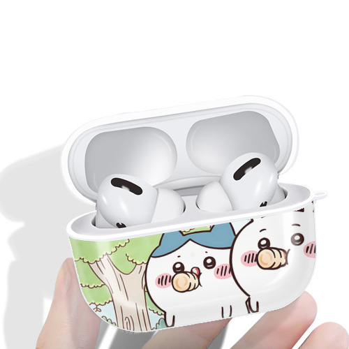 ちいかわ Chii-kawa 【AirPods Pro用】ハードシェル保護ケース 耐衝撃・防指紋・カラビナ付き商品仕様