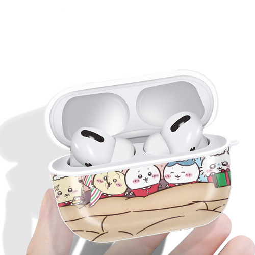 ちいかわ Chii-kawa 【AirPods Pro用】ハードシェル保護ケース 耐衝撃・防指紋・カラビナ付き商品仕様