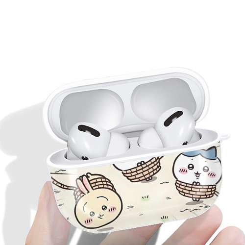 ちいかわ Chii-kawa 【AirPods Pro用】ハードシェル保護ケース 耐衝撃・防指紋・カラビナ付き商品仕様
