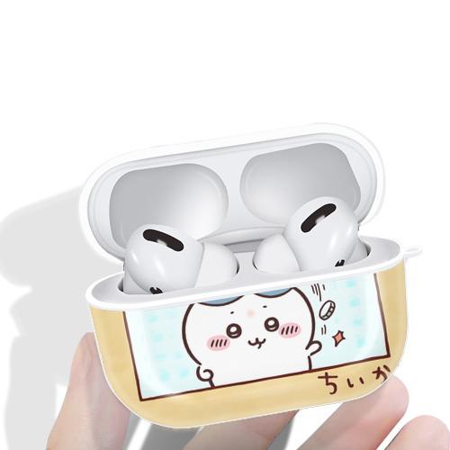 ちいかわ Chii-kawa 【AirPods Pro用】ハードシェル保護ケース 耐衝撃・防指紋・カラビナ付き商品仕様