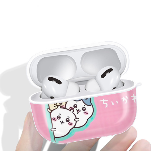 ちいかわ Chii-kawa 【AirPods Pro用】ハードシェル保護ケース 耐衝撃・防指紋・カラビナ付き商品仕様