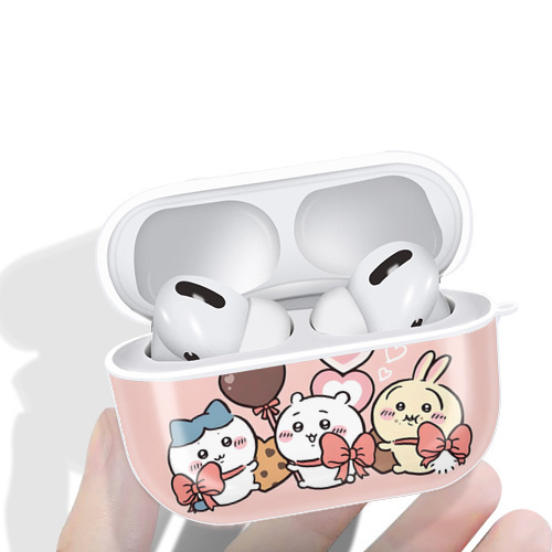 ちいかわ Chii-kawa 【AirPods Pro用】ハードシェル保護ケース 耐衝撃・防指紋・カラビナ付き商品仕様