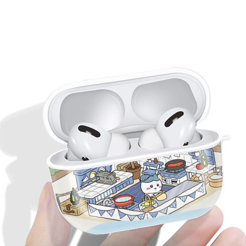 ちいかわ Chii-kawa 【AirPods Pro用】ハードシェル保護ケース 耐衝撃・防指紋・カラビナ付き商品仕様