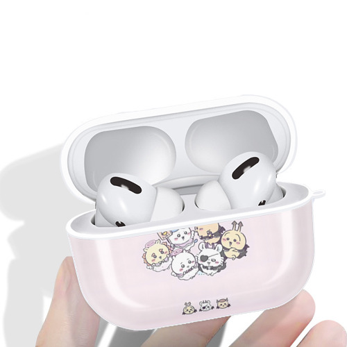 ちいかわ Chii-kawa 【AirPods Pro用】ハードシェル保護ケース 耐衝撃・防指紋・カラビナ付き商品仕様