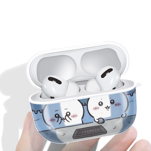 ちいかわ Chii-kawa 【AirPods Pro用】ハードシェル保護ケース 耐衝撃・防指紋・カラビナ付き商品仕様