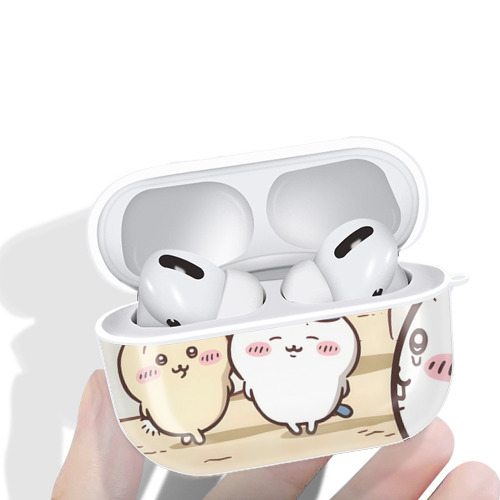 ちいかわ Chii-kawa 【AirPods Pro用】ハードシェル保護ケース 耐衝撃・防指紋・カラビナ付き商品仕様
