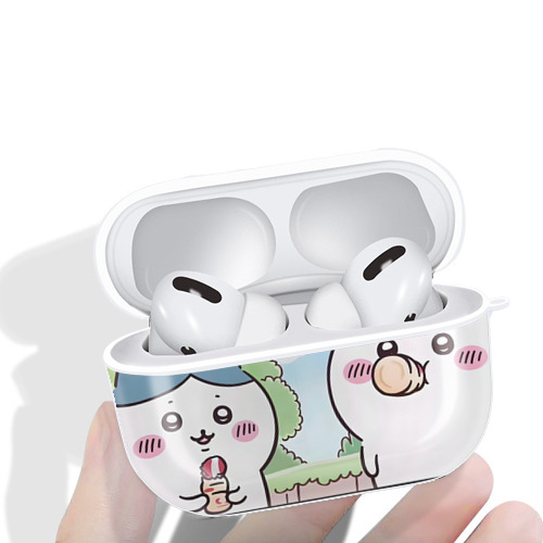 ちいかわ Chii-kawa 【AirPods Pro用】ハードシェル保護ケース 耐衝撃・防指紋・カラビナ付き商品仕様