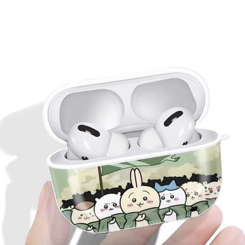 ちいかわ Chii-kawa 【AirPods Pro用】ハードシェル保護ケース 耐衝撃・防指紋・カラビナ付き商品仕様