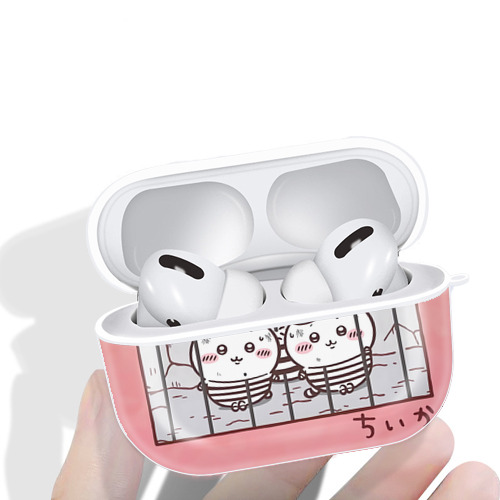ちいかわ Chii-kawa 【AirPods Pro用】ハードシェル保護ケース 耐衝撃・防指紋・カラビナ付き商品仕様
