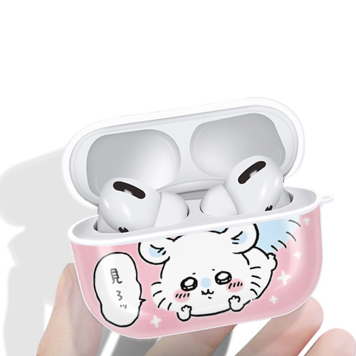 ちいかわ Chii-kawa 【AirPods Pro用】ハードシェル保護ケース 耐衝撃・防指紋・カラビナ付き商品仕様