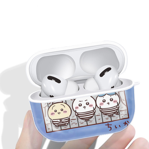 ちいかわ Chii-kawa 【AirPods Pro用】ハードシェル保護ケース 耐衝撃・防指紋・カラビナ付き商品仕様