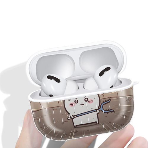 ちいかわ Chii-kawa 【AirPods Pro用】ハードシェル保護ケース 耐衝撃・防指紋・カラビナ付き商品仕様