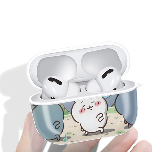 ちいかわ Chii-kawa 【AirPods Pro用】ハードシェル保護ケース 耐衝撃・防指紋・カラビナ付き商品仕様