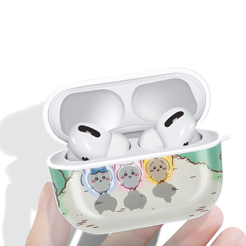 ちいかわ Chii-kawa 【AirPods Pro用】ハードシェル保護ケース 耐衝撃・防指紋・カラビナ付き商品仕様