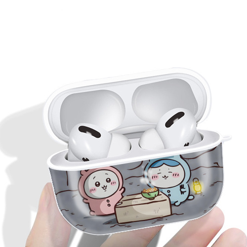 ちいかわ Chii-kawa 【AirPods Pro用】ハードシェル保護ケース 耐衝撃・防指紋・カラビナ付き商品仕様