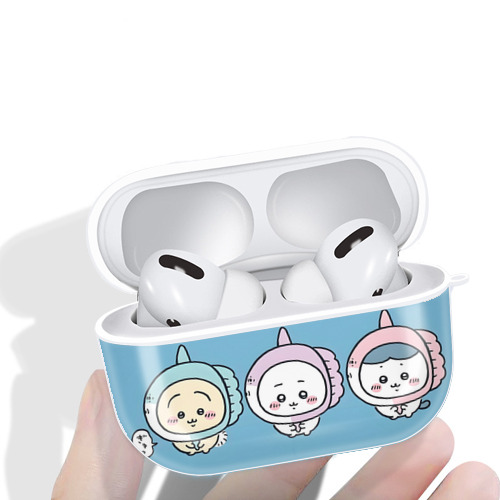 ちいかわ Chii-kawa 【AirPods Pro用】ハードシェル保護ケース 耐衝撃・防指紋・カラビナ付き商品仕様