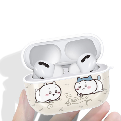 ちいかわ Chii-kawa 【AirPods Pro用】ハードシェル保護ケース 耐衝撃・防指紋・カラビナ付き商品仕様