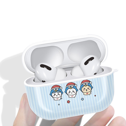 ちいかわ Chii-kawa 【AirPods Pro用】ハードシェル保護ケース 耐衝撃・防指紋・カラビナ付き商品仕様