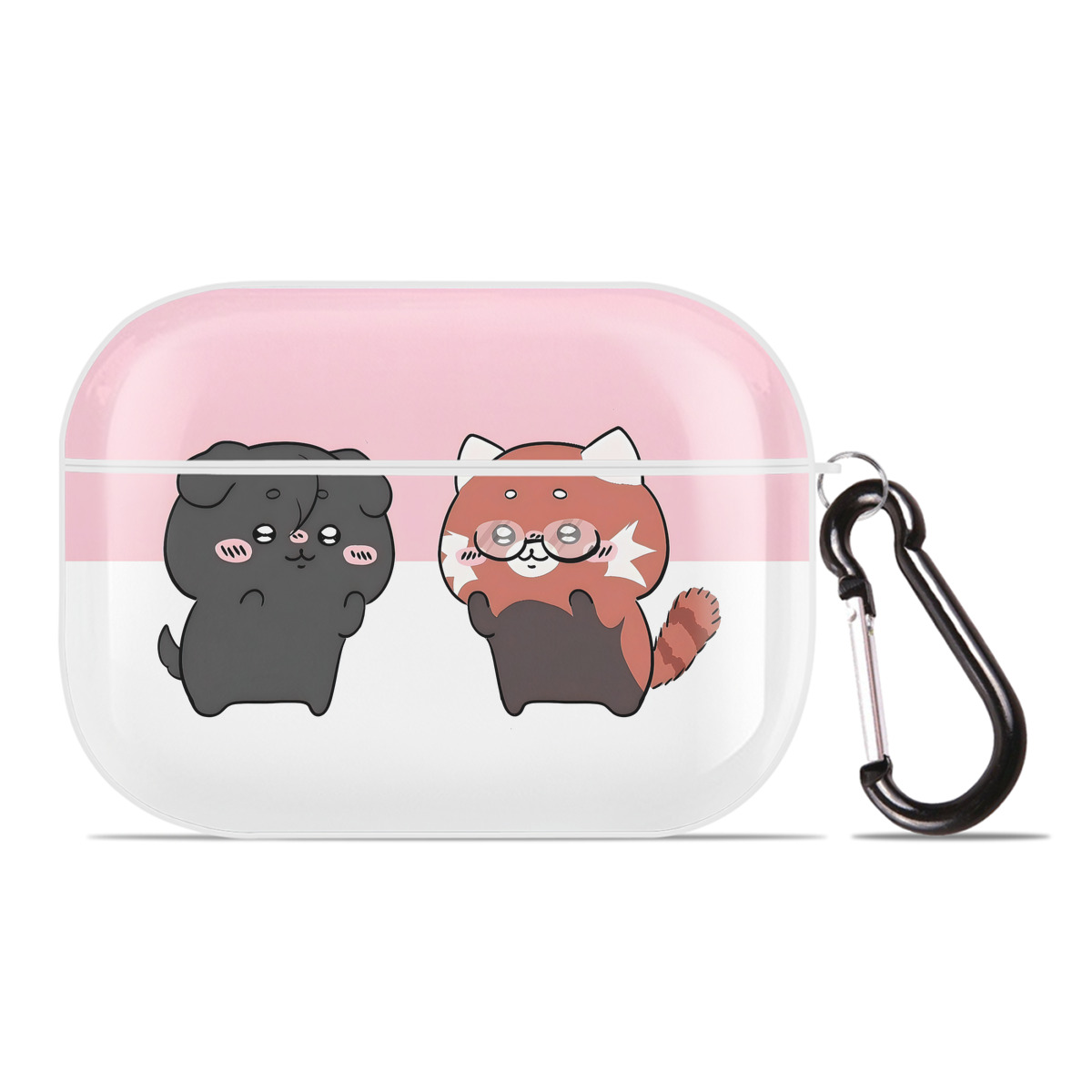（画像用） ちいかわ Chii-kawa 【AirPods Pro用】ハードシェル保護ケース 耐衝撃・防指紋・カラビナ付き商品仕様