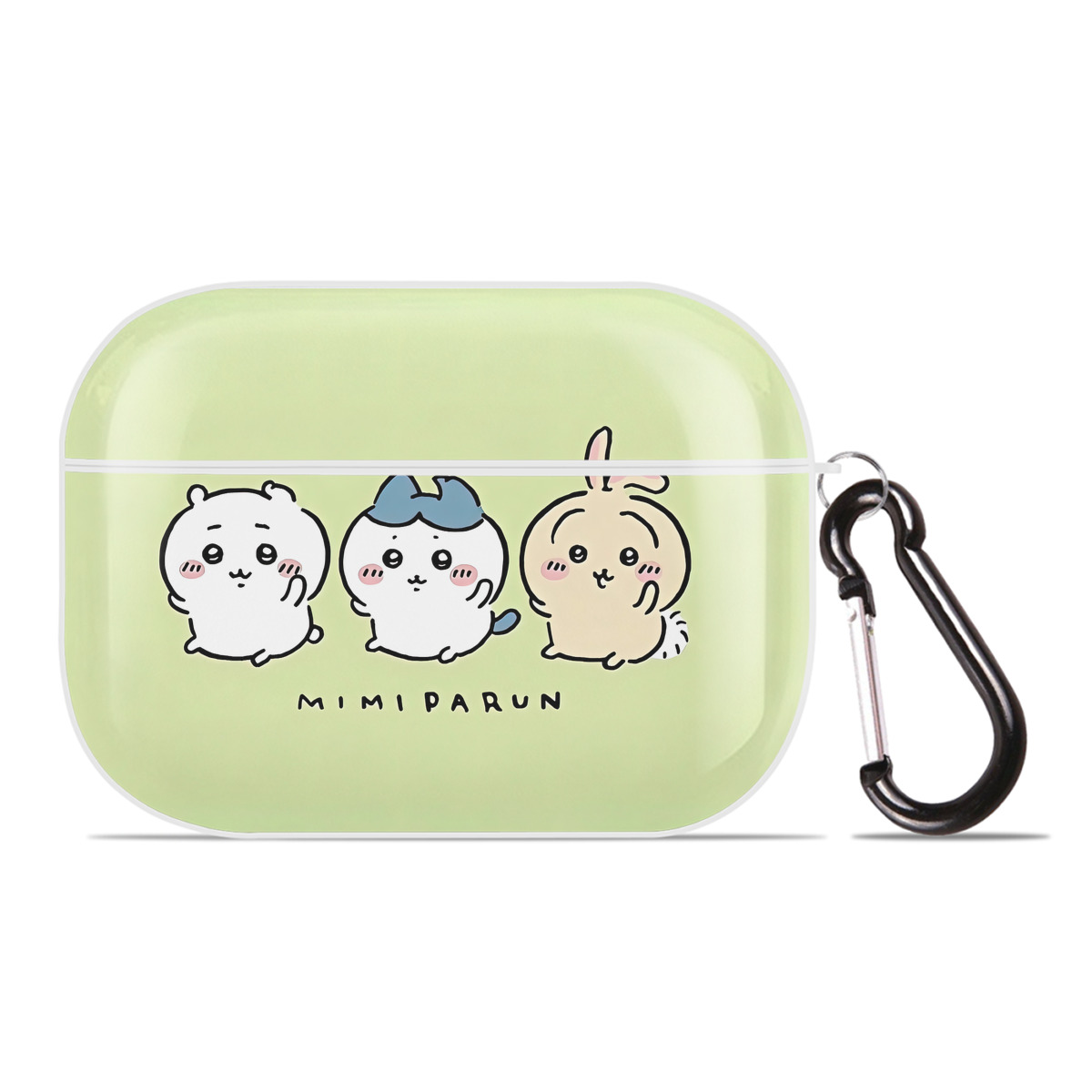 （画像用） ちいかわ Chii-kawa 【AirPods Pro用】ハードシェル保護ケース 耐衝撃・防指紋・カラビナ付き商品仕様