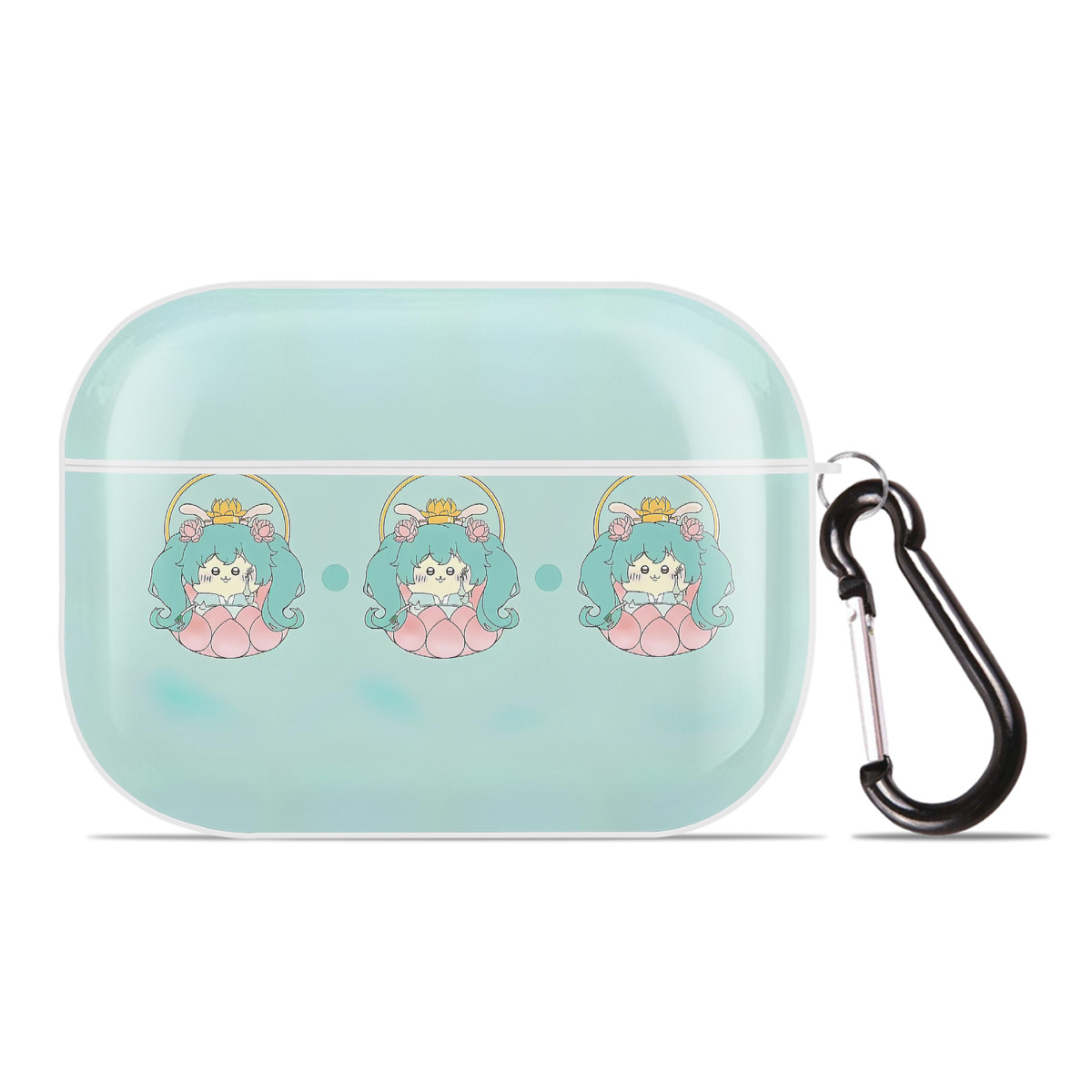 （画像用） ちいかわ Chii-kawa 【AirPods Pro用】ハードシェル保護ケース 耐衝撃・防指紋・カラビナ付き商品仕様