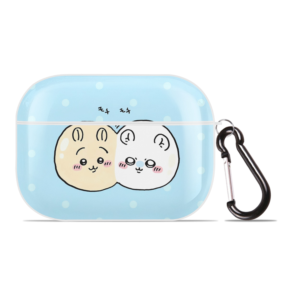 （画像用） ちいかわ Chii-kawa 【AirPods Pro用】ハードシェル保護ケース 耐衝撃・防指紋・カラビナ付き商品仕様