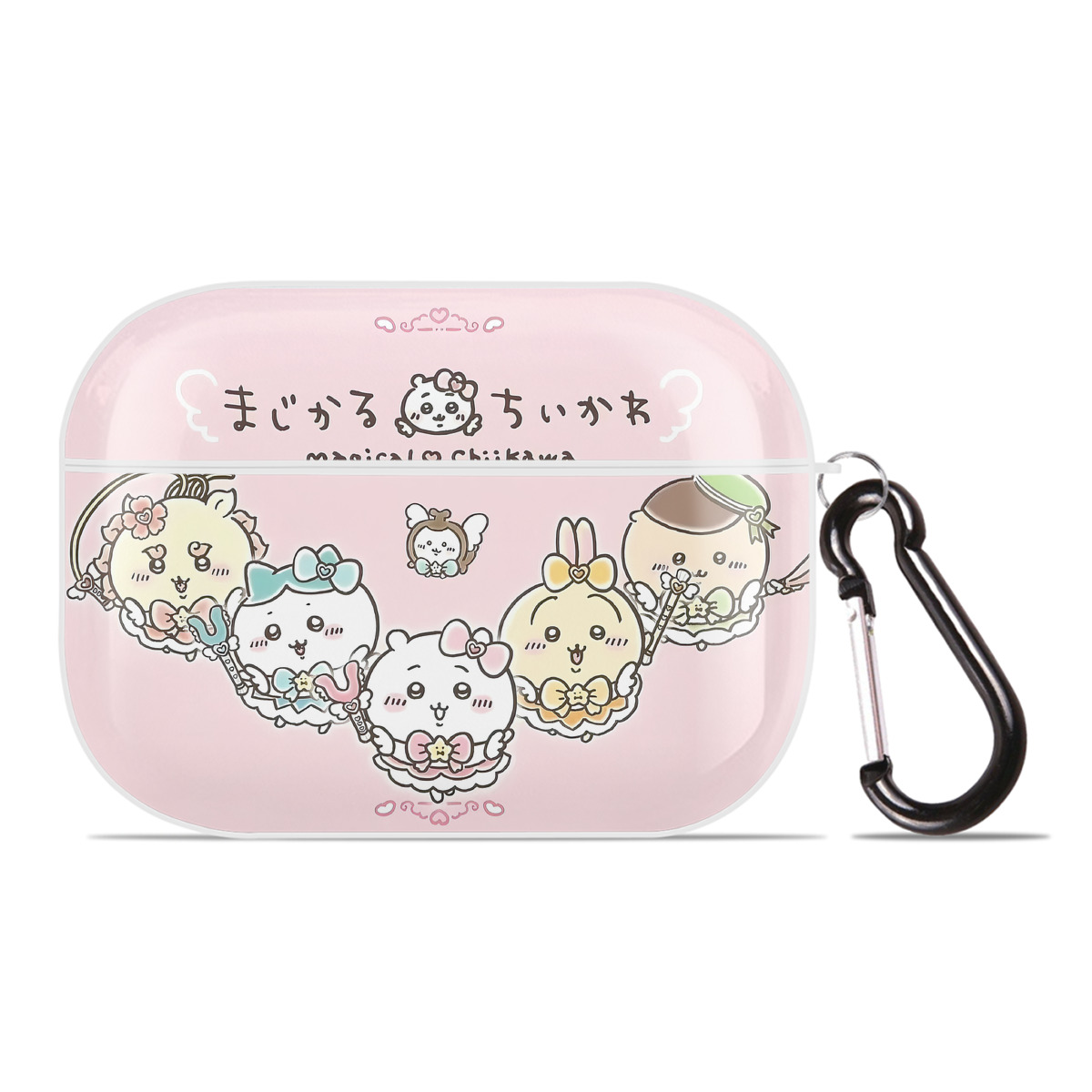 （画像用） ちいかわ Chii-kawa 【AirPods Pro用】ハードシェル保護ケース 耐衝撃・防指紋・カラビナ付き商品仕様