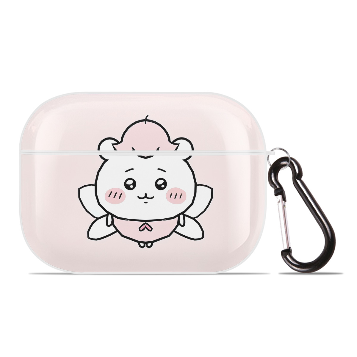 （画像用） ちいかわ Chii-kawa 【AirPods Pro用】ハードシェル保護ケース 耐衝撃・防指紋・カラビナ付き商品仕様