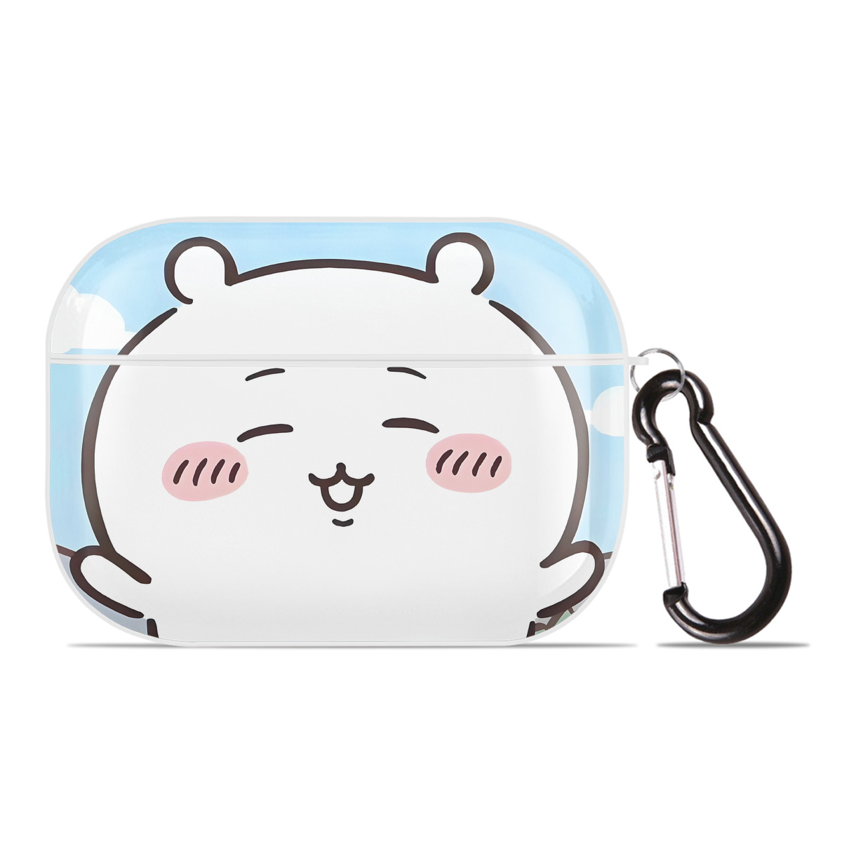 （画像用） ちいかわ Chii-kawa 【AirPods Pro用】ハードシェル保護ケース 耐衝撃・防指紋・カラビナ付き商品仕様