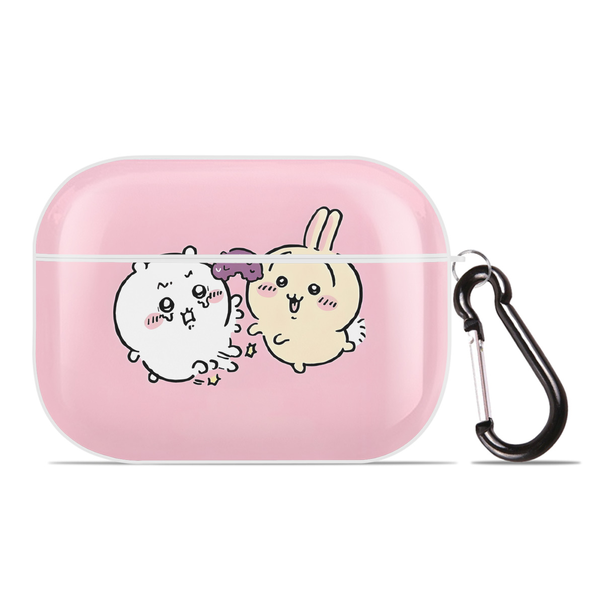 （画像用） ちいかわ Chii-kawa 【AirPods Pro用】ハードシェル保護ケース 耐衝撃・防指紋・カラビナ付き商品仕様