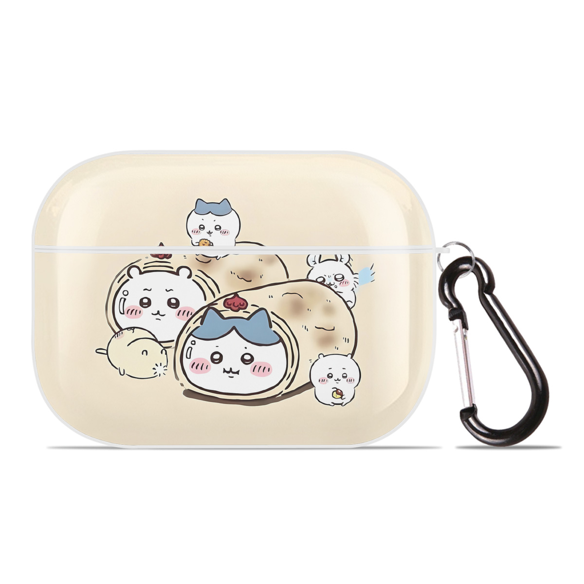 （画像用） ちいかわ Chii-kawa 【AirPods Pro用】ハードシェル保護ケース 耐衝撃・防指紋・カラビナ付き商品仕様