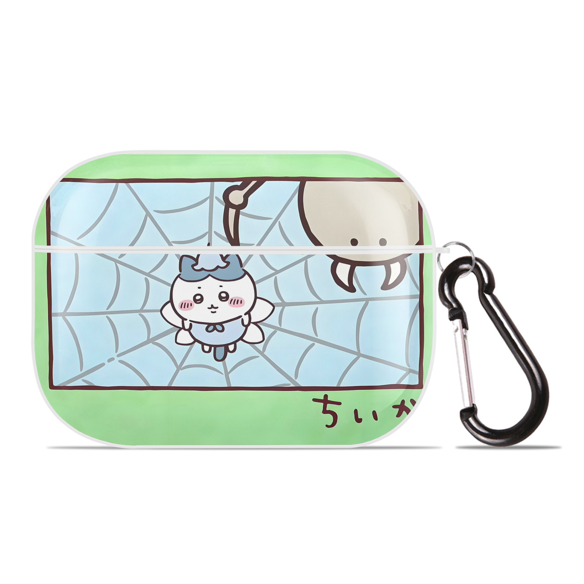 （画像用） ちいかわ Chii-kawa 【AirPods Pro用】ハードシェル保護ケース 耐衝撃・防指紋・カラビナ付き商品仕様