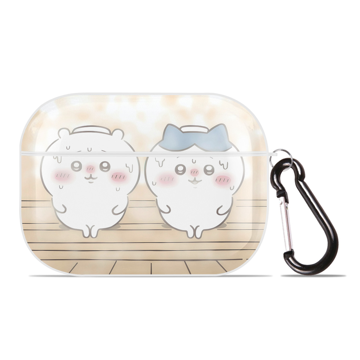 （画像用） ちいかわ Chii-kawa 【AirPods Pro用】ハードシェル保護ケース 耐衝撃・防指紋・カラビナ付き商品仕様